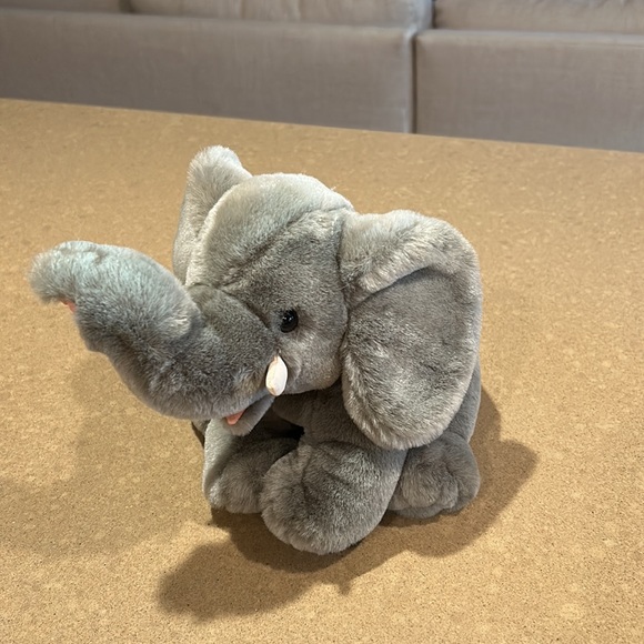 Plush Elephant Stuffed Animal - Picture 2 of 5